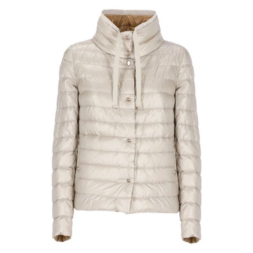 Quilted Reversible Down Jacket for Woman