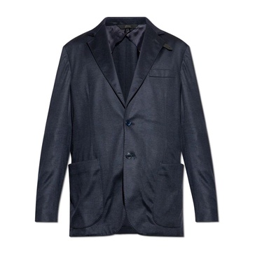 Blazer with check pattern