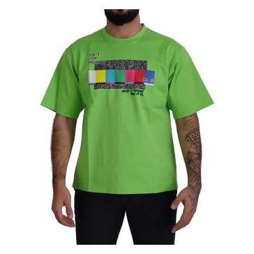 Green Cotton DG CHANNEL Top T-shirt
