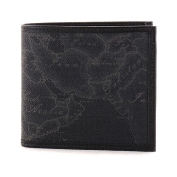 Mens Black Geo Classic Wallet