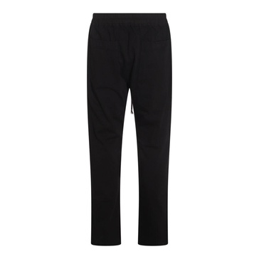 Rick Owens Drkshdw Black Cotton Berlin Pants