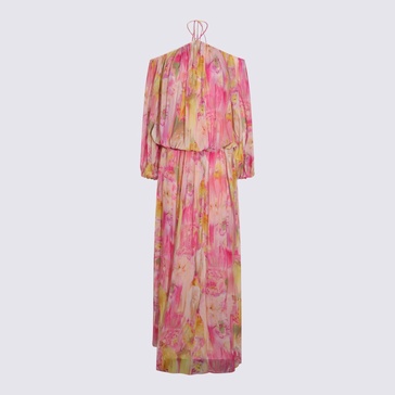 Blumarine Pink Maxi Dress