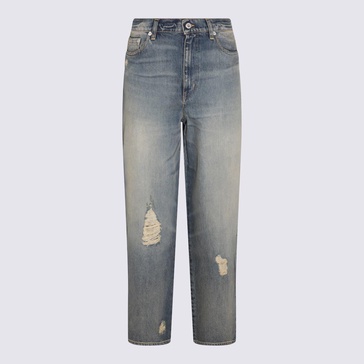 Kenzo Blue Denim Cotton Jeans