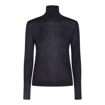 Tom Ford Dark Blue Wool Knitwear