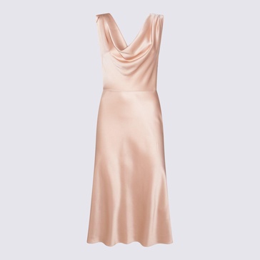 Blumarine Pink Midi Dress