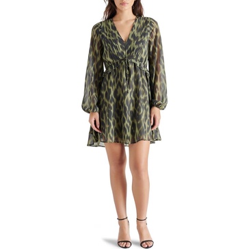 Women's Rami Leopard-Print Mini Dress