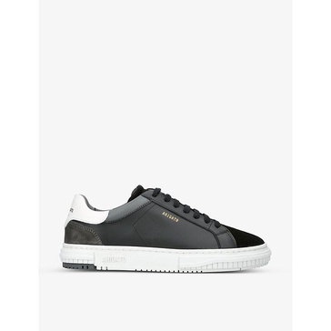 Atlas panelled leather sneakers 