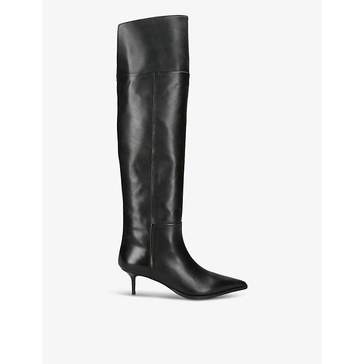 Leather Zsazsa Over-The-Knee Boots 55
