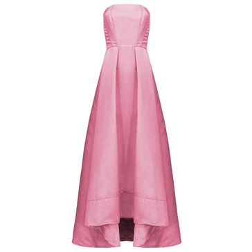 Pink Polyester Dress