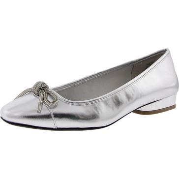 cassidy womens bow manmade ballet flats