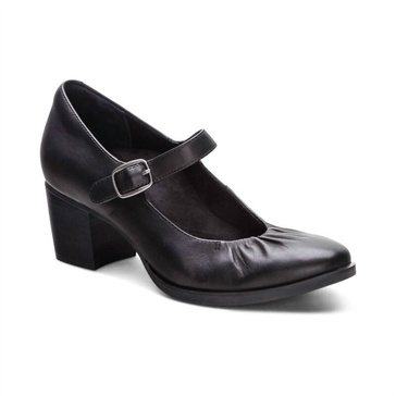 women's sara pump heels in black