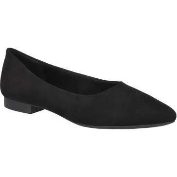 mireya womens faux suede pointed toe ballet flats