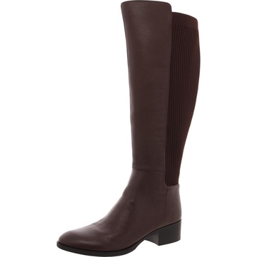 levon boot wc womens leather wide calf knee-high boots