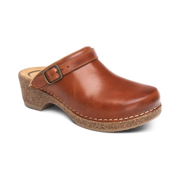 women's beckie cork clog in cognac