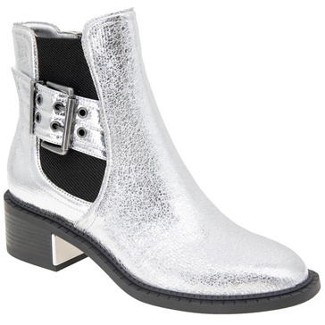 womens buckle man made motorcycle boots