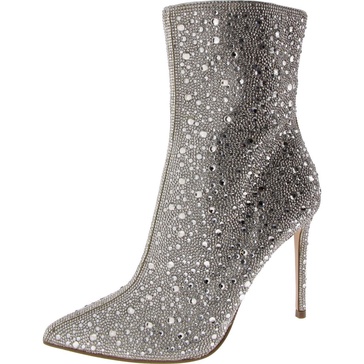 gal womens faux leather zipper booties