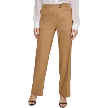 womens pocket linen wide leg pants