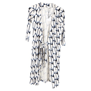 new julian wrap dress in multicolor silk
