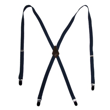 women's elastic clip-end 1/2 inch skinny urban suspenders