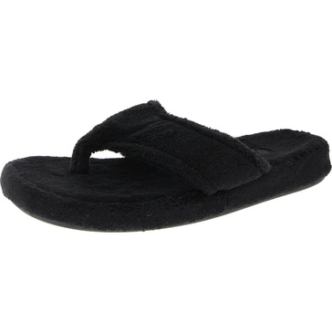womens faux fur lined flip-flops
