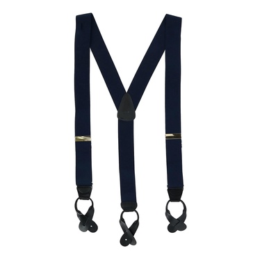 men's big & tall elastic button end suspenders