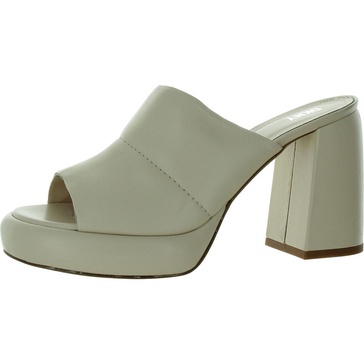 benedetta womens slip on peep toe mule sandals