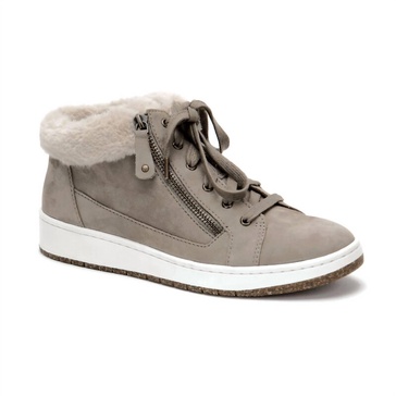 women's dylan arch support sneaker in taupe