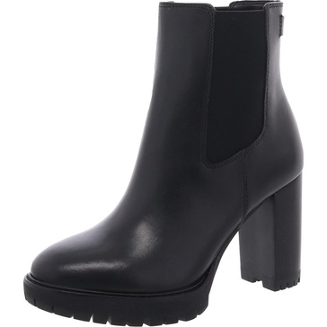 layne womens lugged sole leather ankle boots
