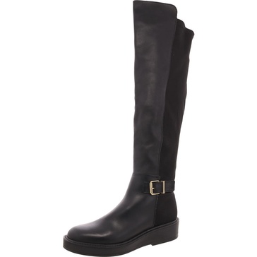 womens zipper leather over-the-knee boots