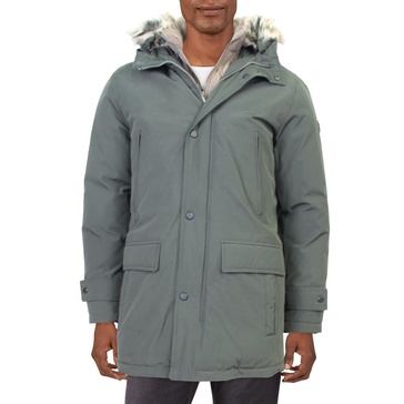 mens cold weather winter parka coat