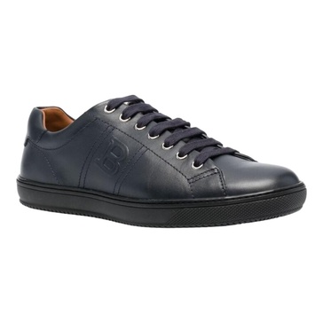 orivel men's 6240302 navy leather sneaker
