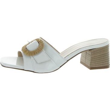 page womens slip on open toe mule sandals