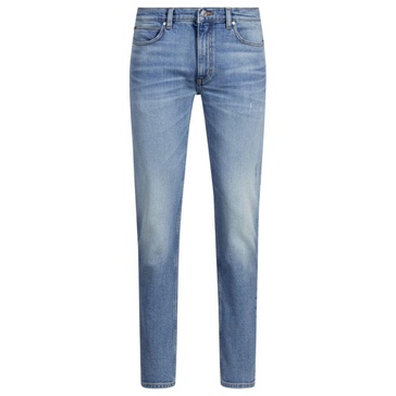 extra-slim-fit jeans in bright-blue comfort-stretch denim