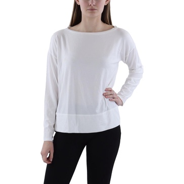 womens tencel casual pullover top