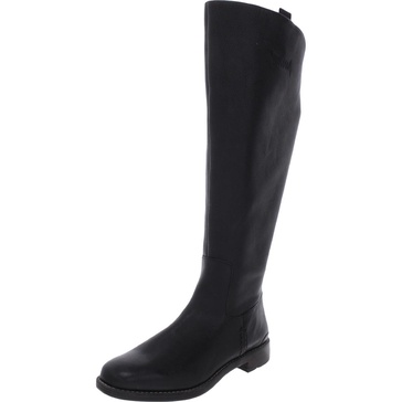 meyer womens leather wide calf knee-high boots