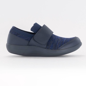 women's dasher comfort walking shoes in navy multi