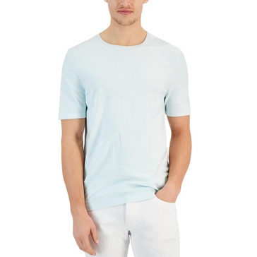 mens solid rayon t-shirt