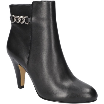 agnes womens embellished man made ankle boots