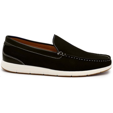 mens padded insole slip on loafers