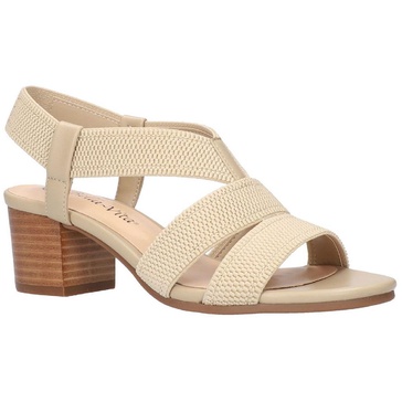 jodi womens slingback peep toe strappy sandals