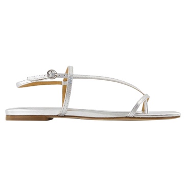 ella sandals -  - leather - silver