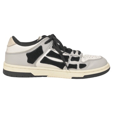 skel top low sneakers in white leather
