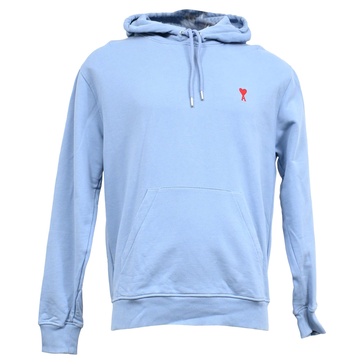 de coeur hoodie in light blue cotton