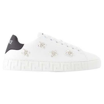 la greca sneakers -  - canvas - white