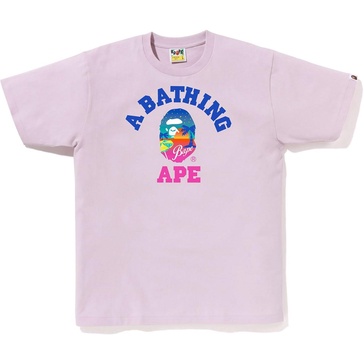bape sunset beach tee mens