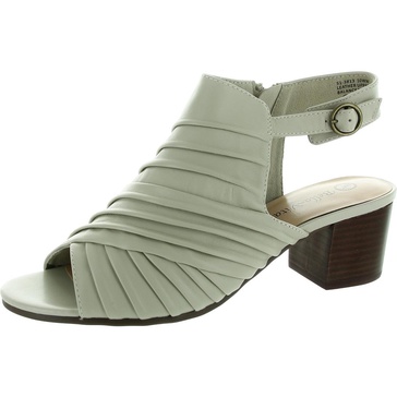 womens zipper leather ankle strap