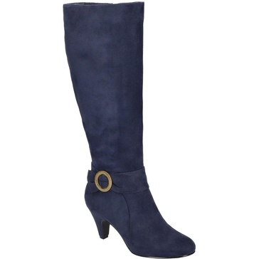 womens zipper mid-calf boots