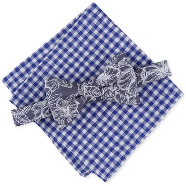 mens floral pre-tied bow tie