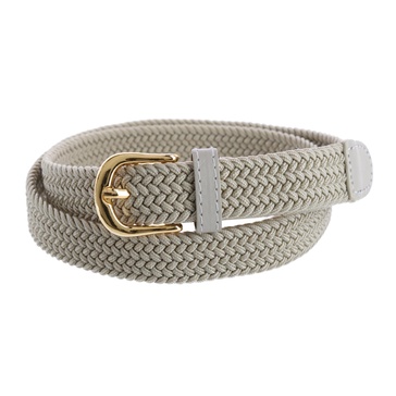 women's elastic braided stretch belt