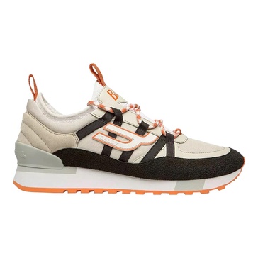 glick 6300603 men's black & dusty white synthetic rubber sneakers